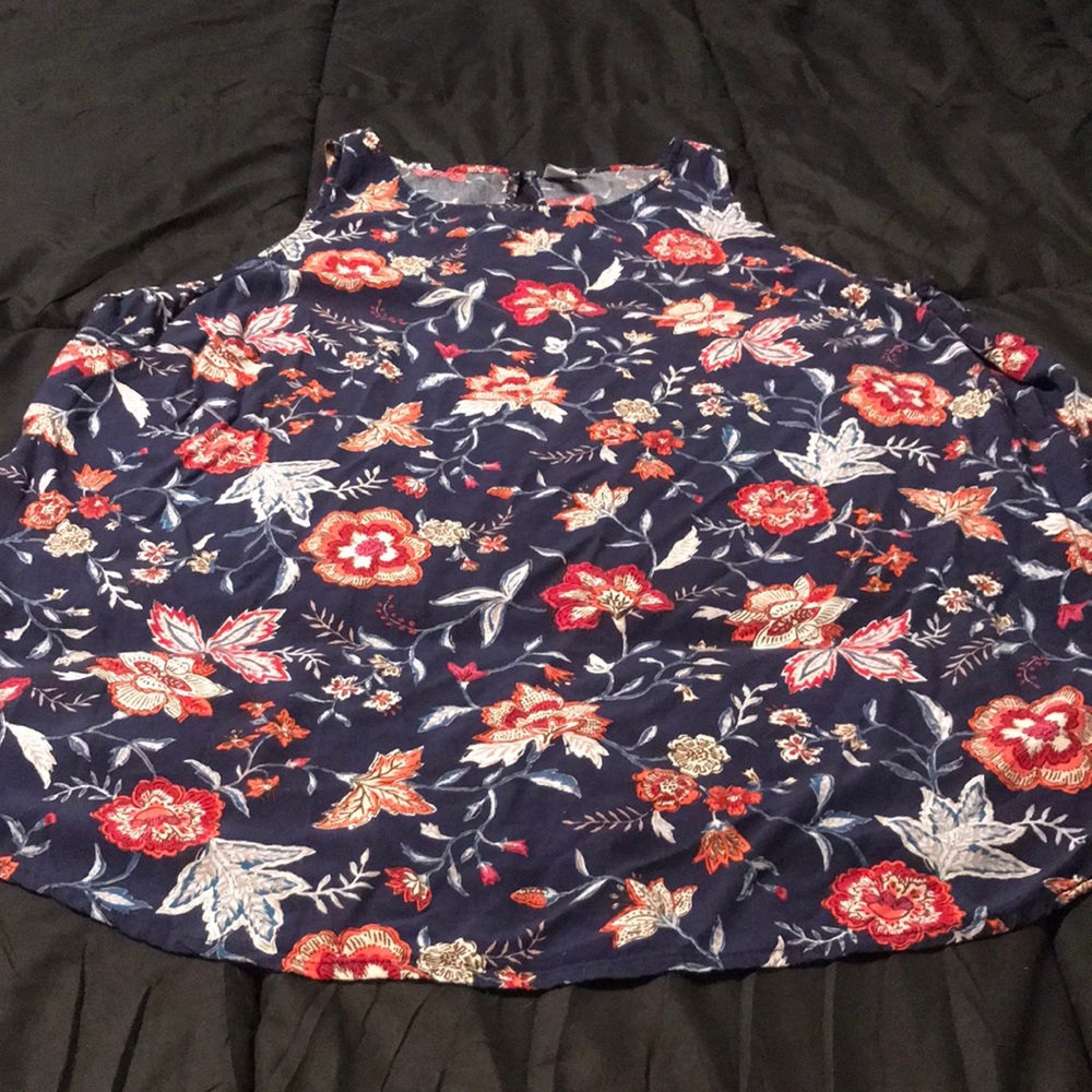 Florial tank top